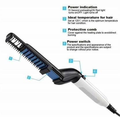     			FIVANIO Quick Hair Styler Multicolor Hair Straightener