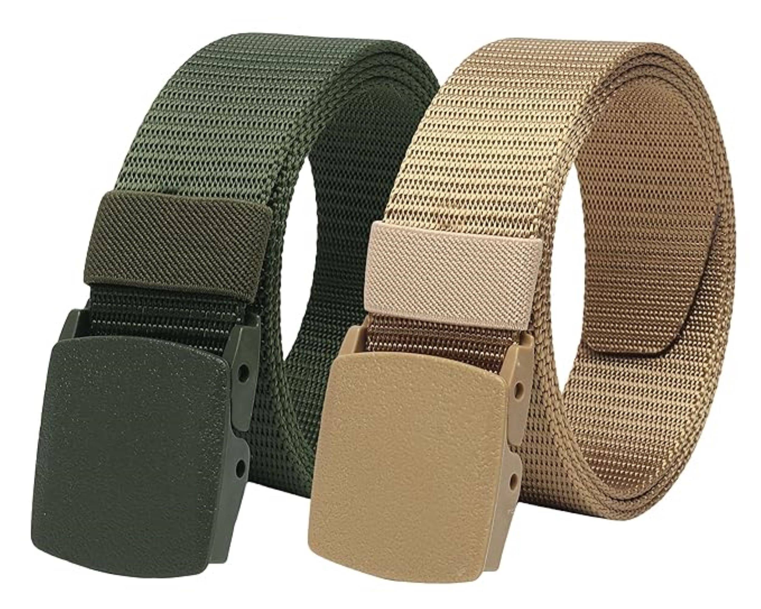 Infispace - Multi Nylon Men's Formal Belt ( Pack of 2 ) Infispace - Multi Nylon Men's Formal Belt ( Pack of 2 )