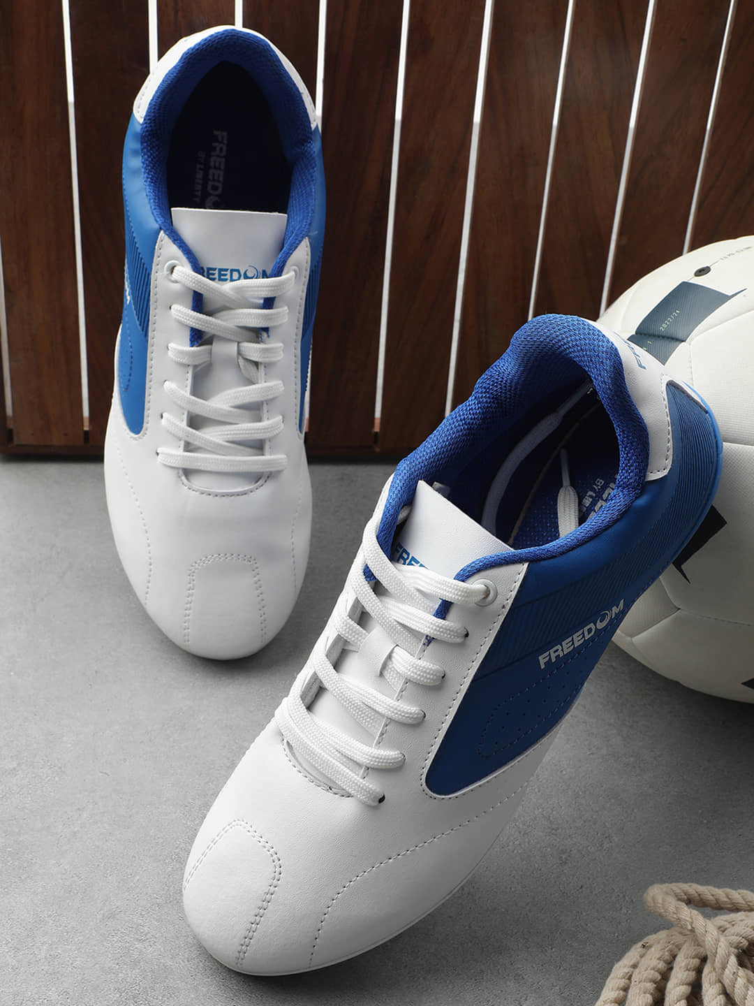 Liberty White Football Shoes - Sports Shoes | Buy online on ZillyBuy