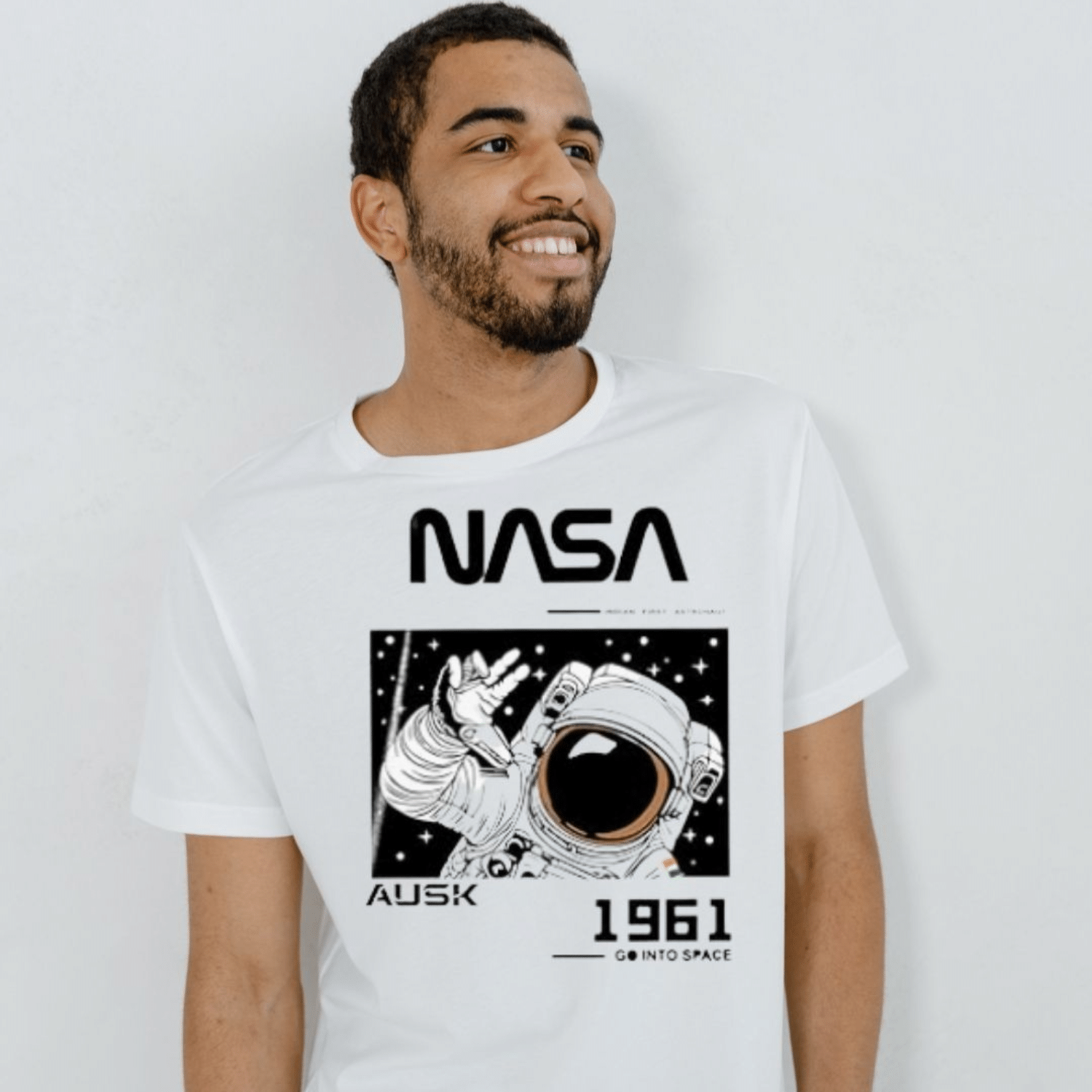 Maddock Men Polyester Regular Fit Printed T-Shirt ( White ) Maddock Men Polyester Regular Fit Printed T-Shirt ( White )