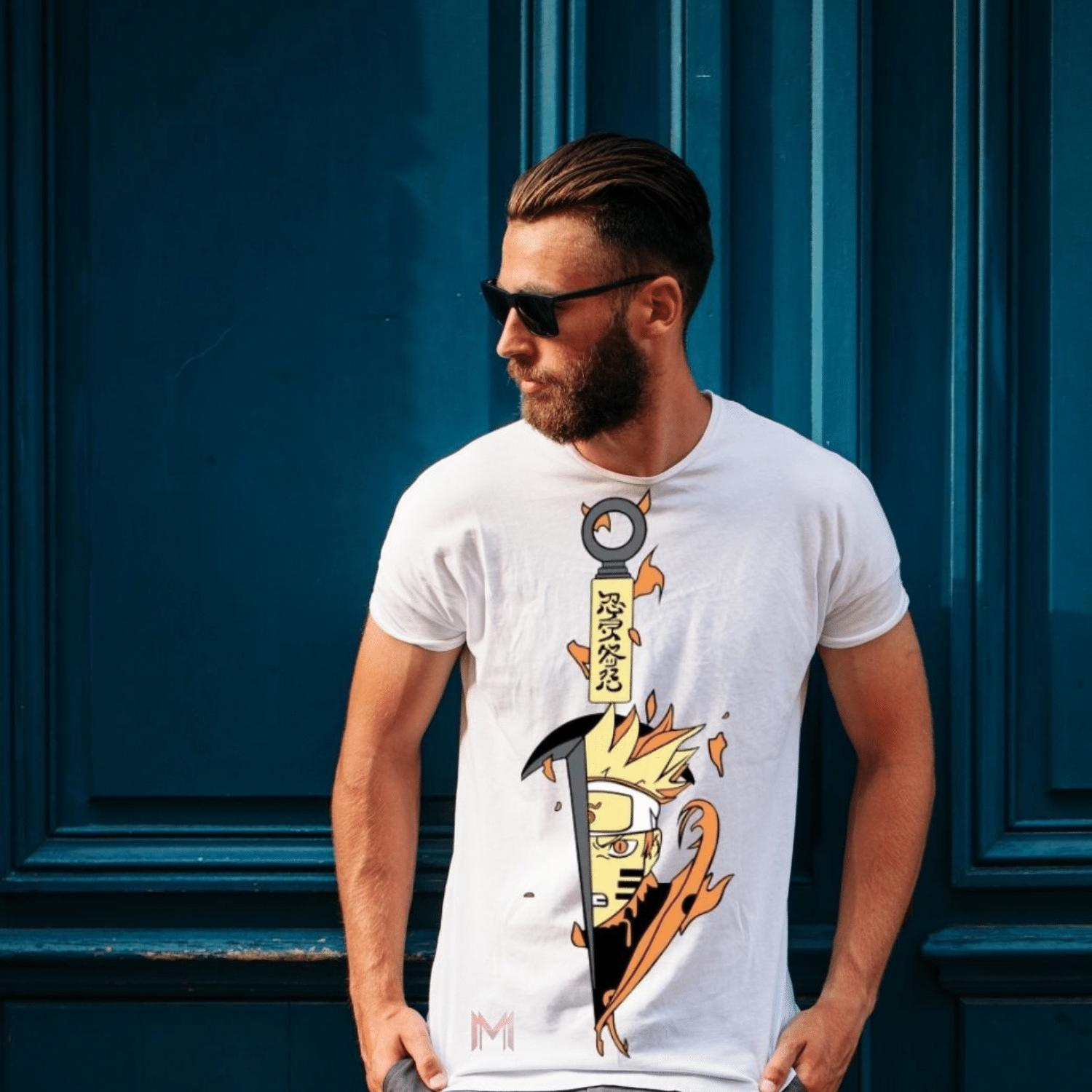Maddock Men Polyester Regular Fit Printed T-Shirt ( White ) Maddock Men Polyester Regular Fit Printed T-Shirt ( White )