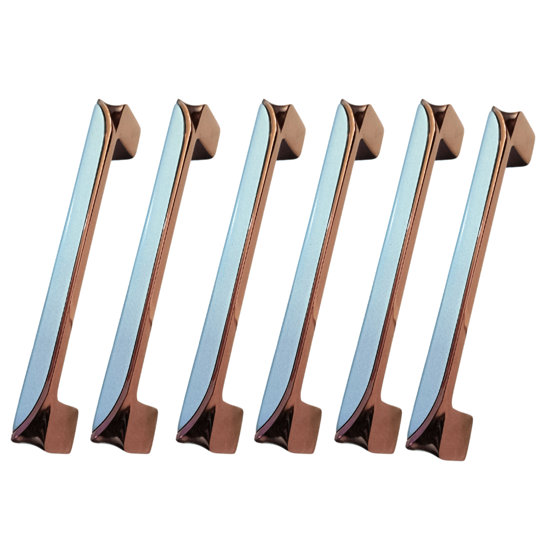     			Malaikah NOVO 4 Inch Rose Gold Finish Cabinet Handle Pack of 6