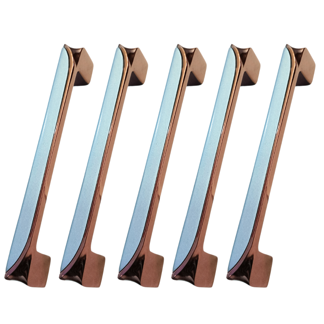     			Malaikah NOVO 4 Inch Rose Gold Finish Cabinet Handle Pack of 5