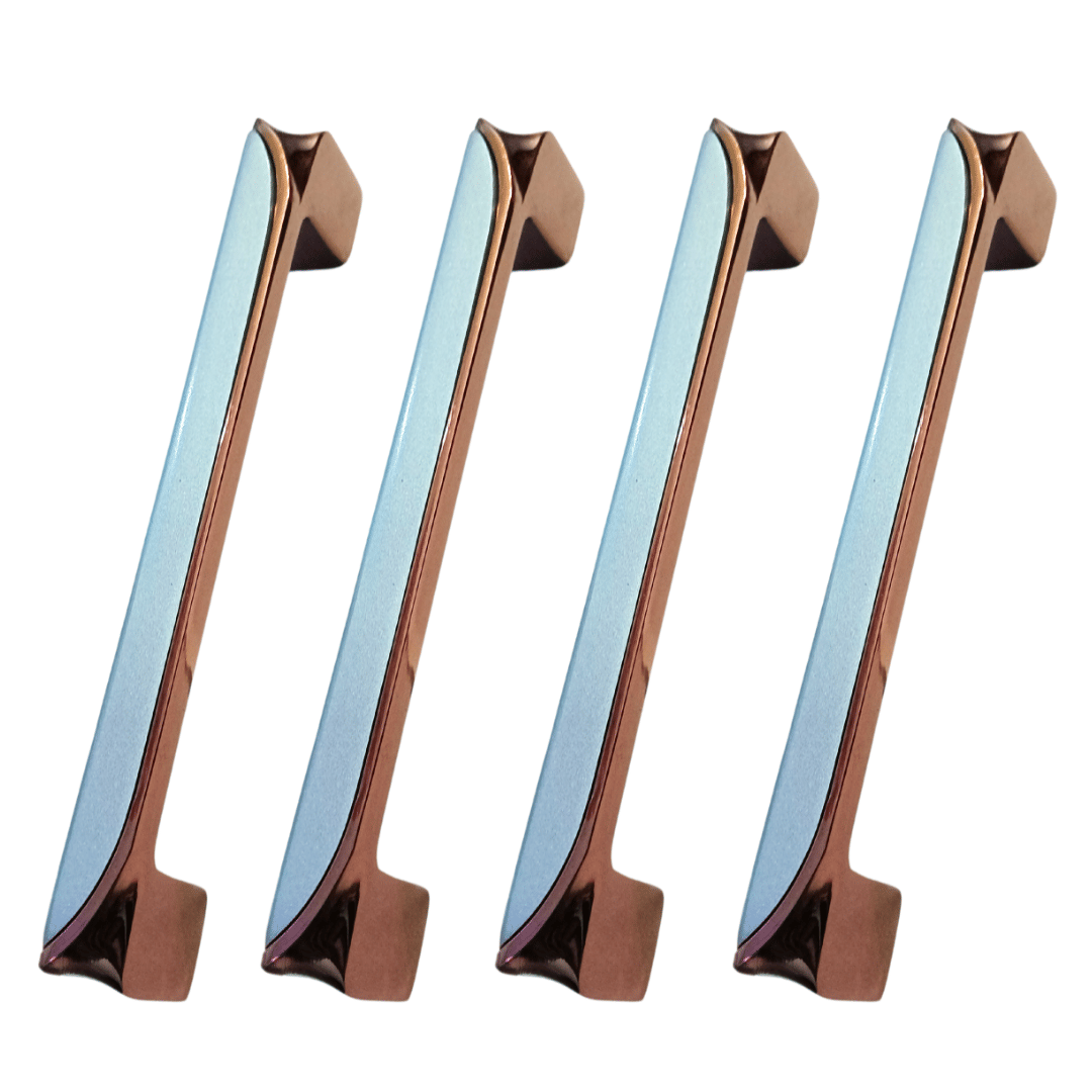 Malaikah NOVO 6 Inch Rose Gold Finish Cabinet Handle Pack of 4 Malaikah NOVO 6 Inch Rose Gold Finish Cabinet Handle Pack of 4