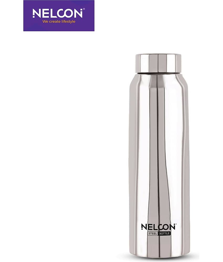 Dhara Stainless Steel Yes 24 plus 750 Pink Pink Cola Water Bottle