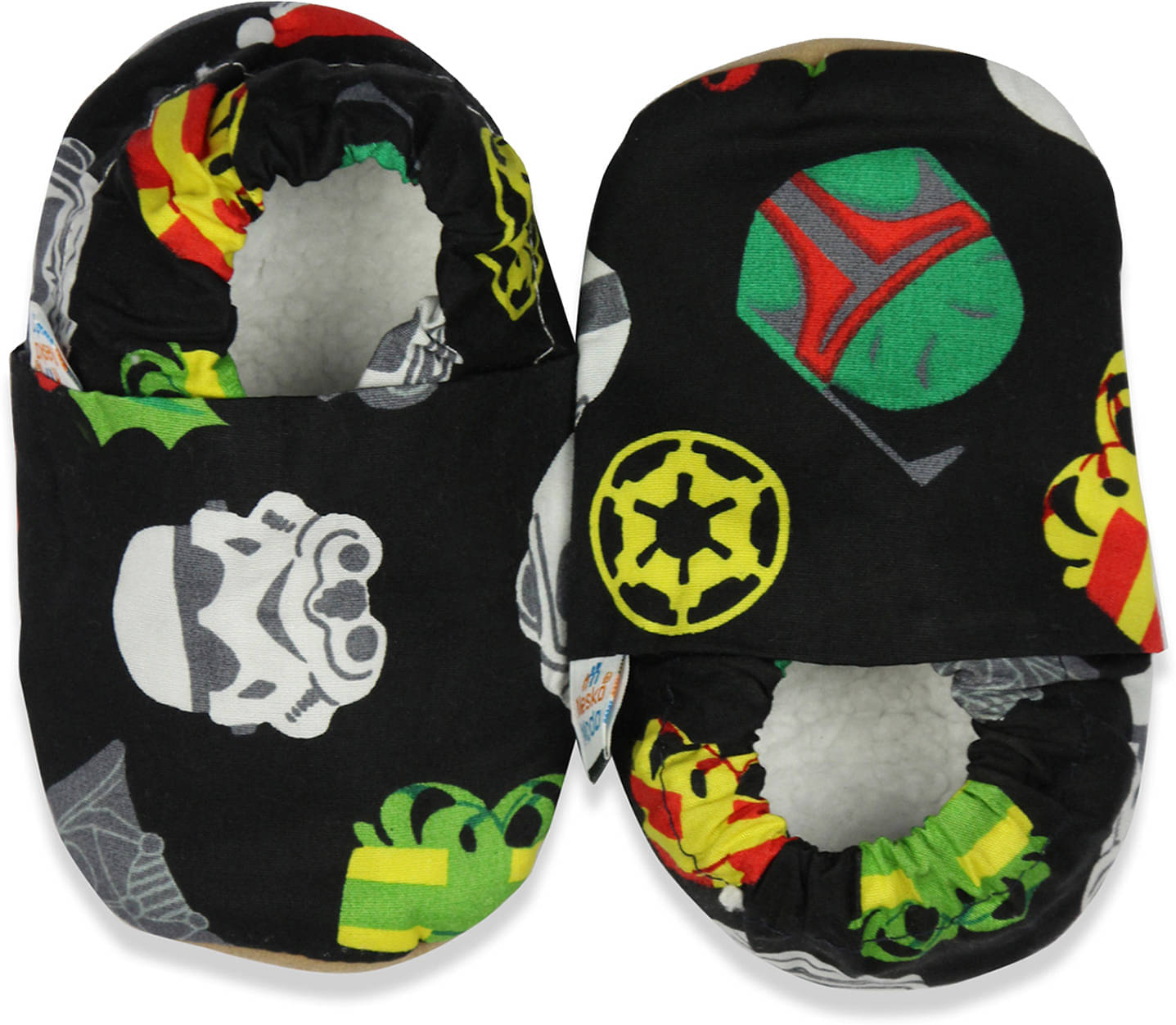     			Neska Moda - Black Booties For Baby Boy & Baby Girl 6-12 Months ( Pack of 1 )