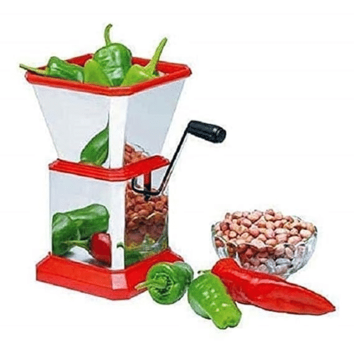     			Plastic Stainless Steel Onion, Chilly, Dry Fruit Cutter & Vegetable Chopper, Chilli Cutter/Chopper