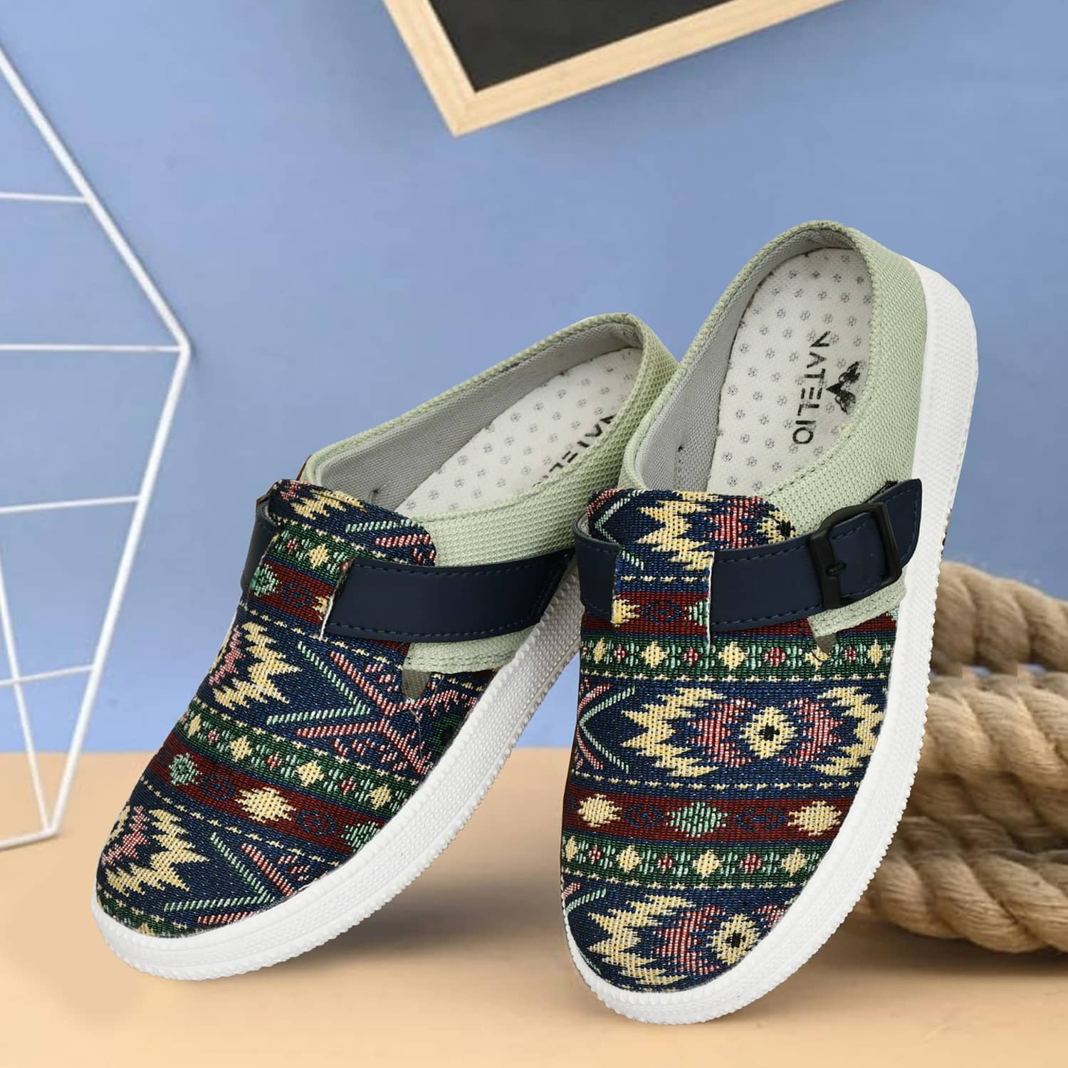 VATELIO Running, Lightweight & Trendy Green Men's Lifestyle Shoes - Casual Shoes | Buy online on ZillyBuy