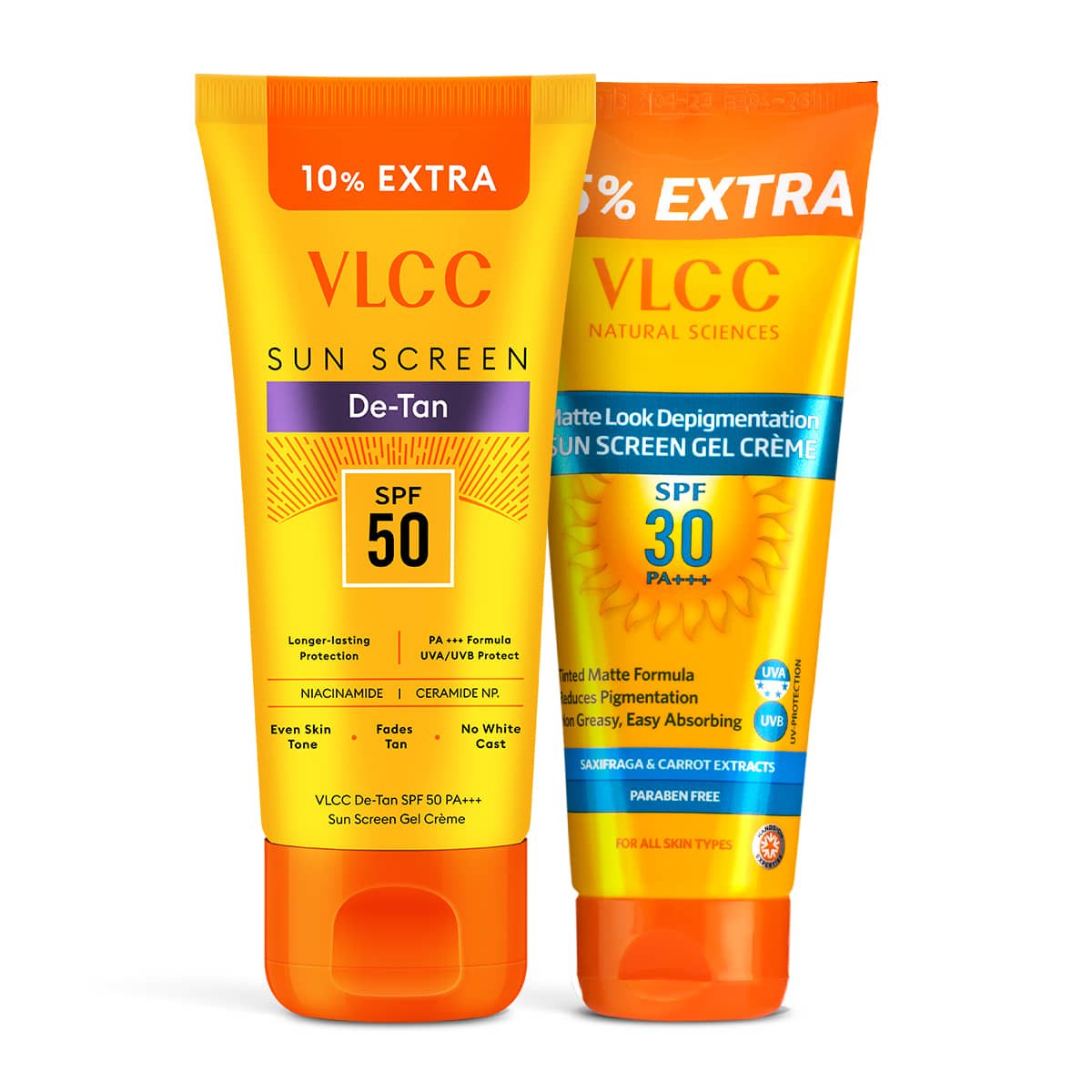 VLCC SPF 50 Sunscreen Cream For All Skin Type ( Pack of 2 )