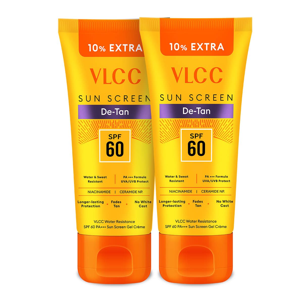     			VLCC SPF 60 Sunscreen Cream For All Skin Type ( Pack of 2 )