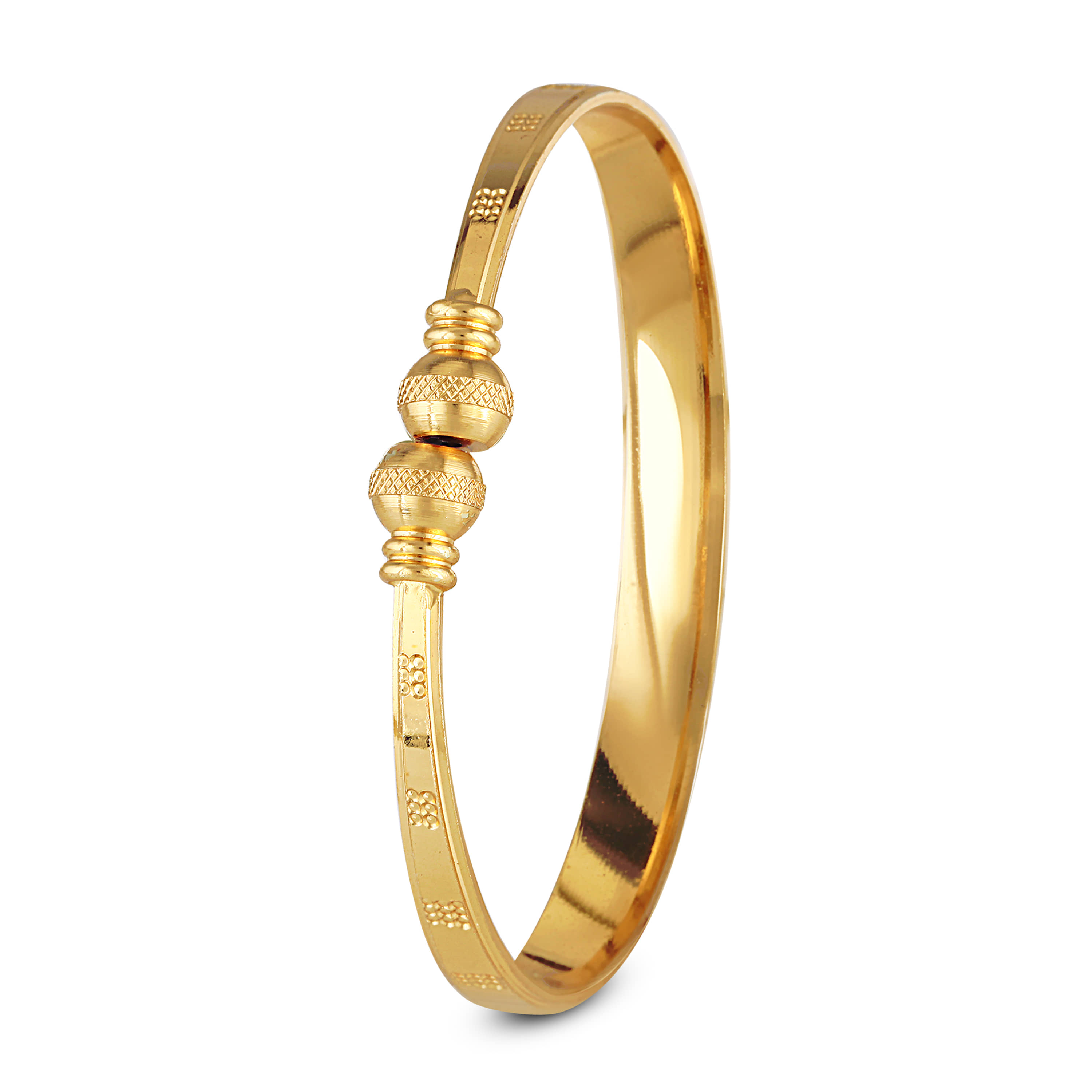 Vighaharta Gold Bangle ( Pack of 1 ) - Bangles & Bracelets | Buy online on ZillyBuy