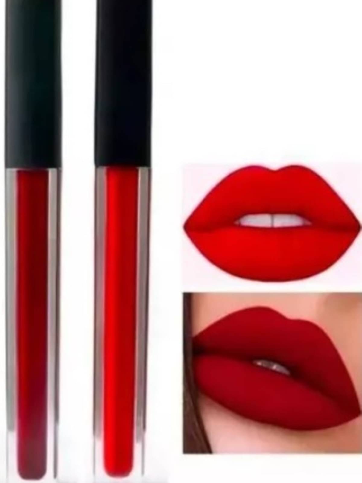     			Yelgo Red Matte Long Lasting Liquid Lipstick ( Pack of 2 )