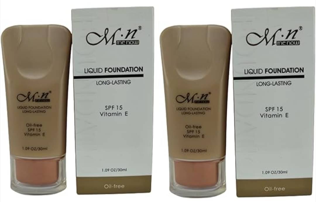     			AARAVFASHIONSTORE Matte Cream For All Skin Types Skin Light Foundation Pack of 2