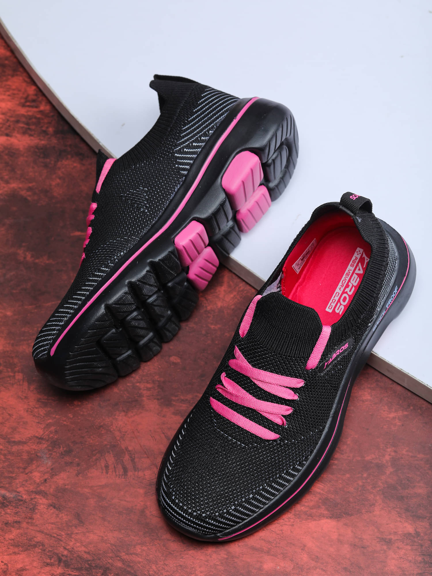     			Abros - Black Women's Running Shoes
