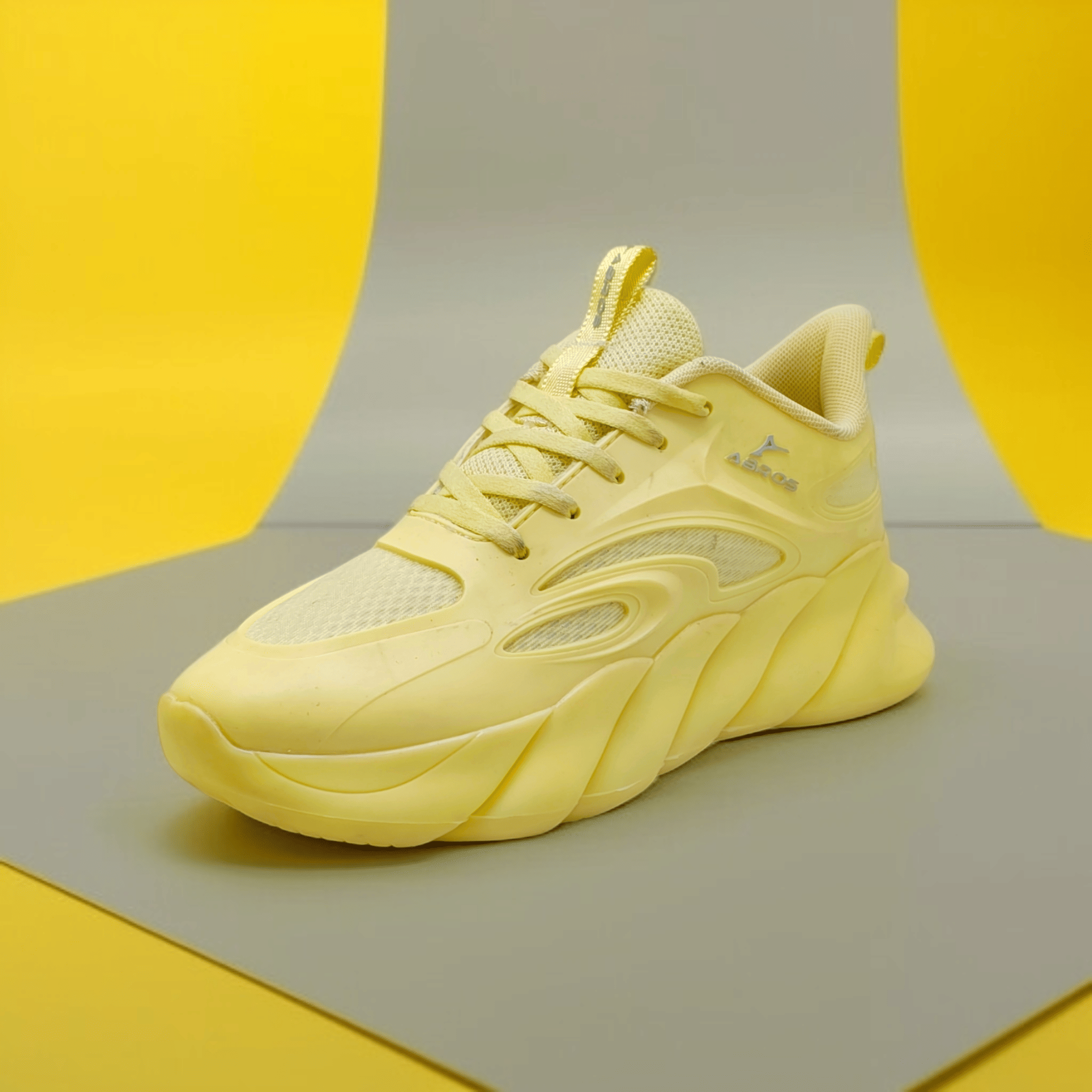     			Abros Yellow Women's Sneakers