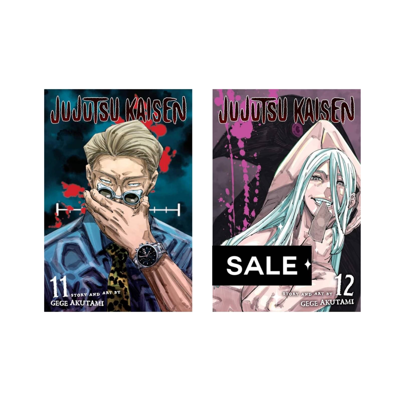    			Bestselling Book Jujutsu Kaisen Volume 11 & 12 By Gege Akutami