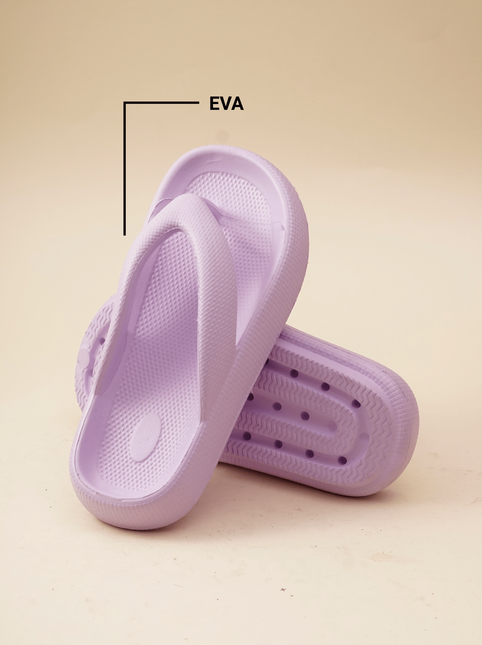     			Big Fox Purple Women's Flip Flop