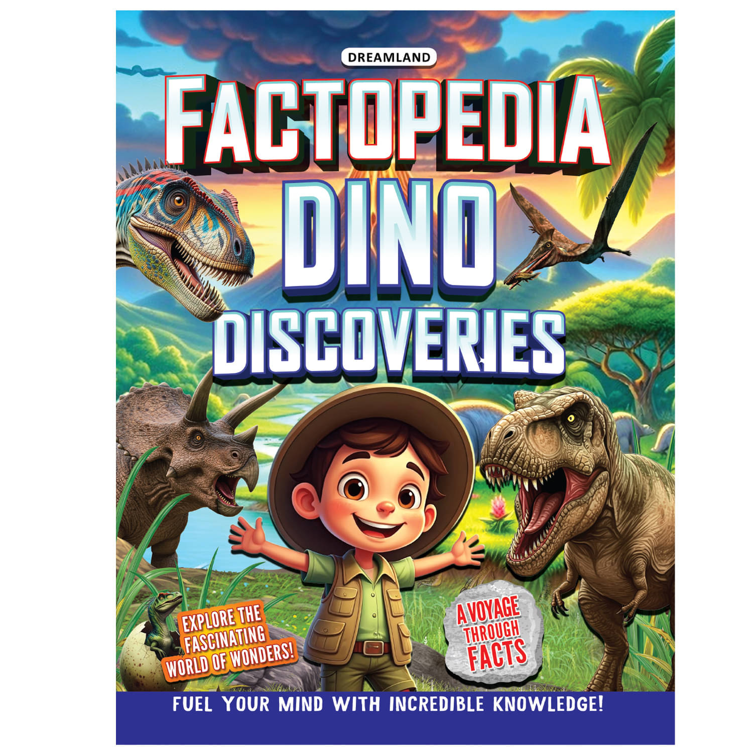 Factopedia: Dino Discovery – Fascinating Dinosaur Facts for Kids Age 6+ | Learn About Prehistoric Giants with Fun, Easy-to-Understand Info     			Factopedia: Dino Discovery – Fascinating Dinosaur Facts for Kids Age 6+ | Learn About Prehistoric Giants with Fun, Easy-to-Understand Info