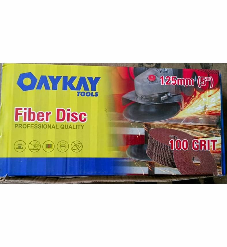     			Fiber Disc Professional Quality 125mm 5 inch 100 Grit Fiber Disc,Fiber Sanding Disc 10pcs set