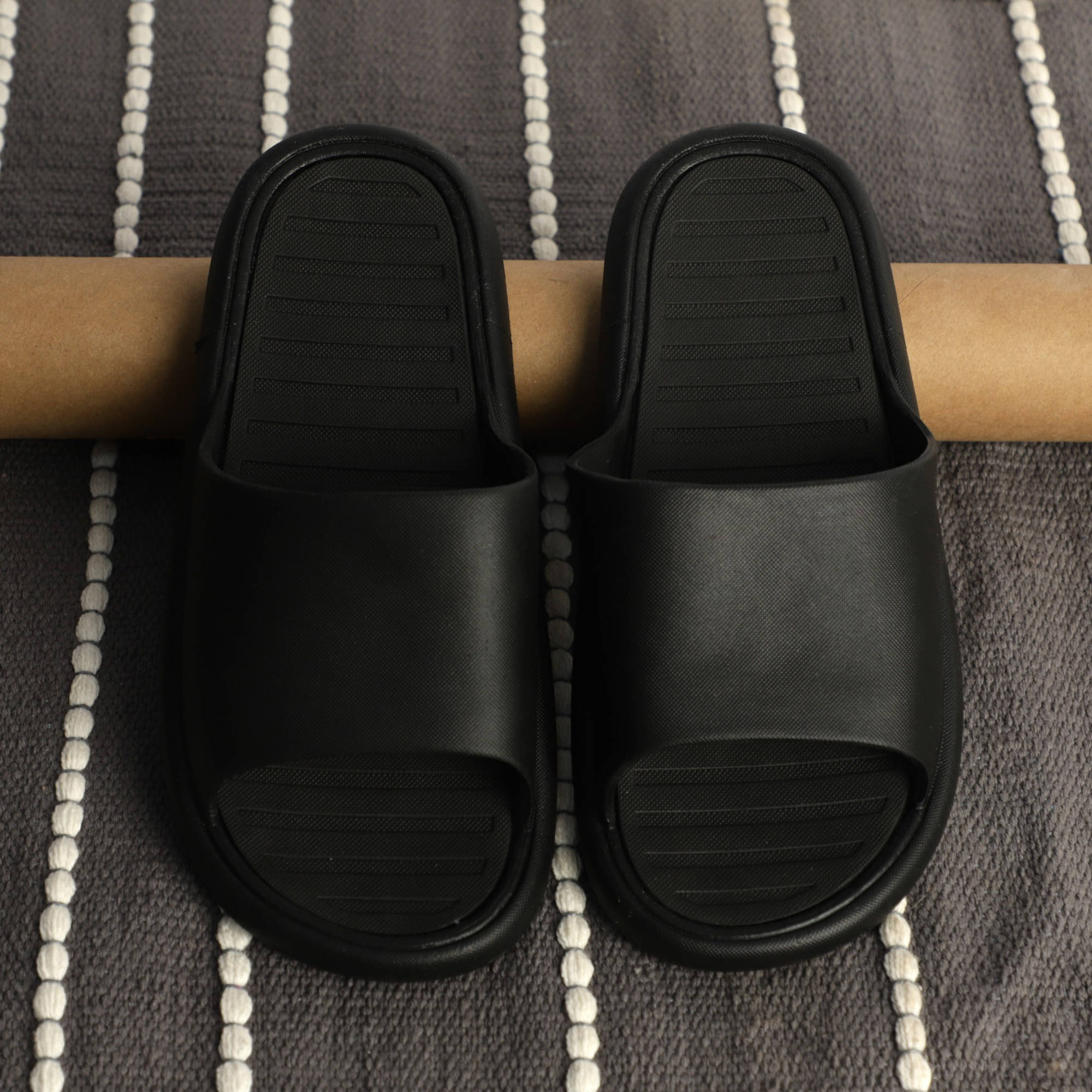     			Guardian Black Men's Slide Flip Flop