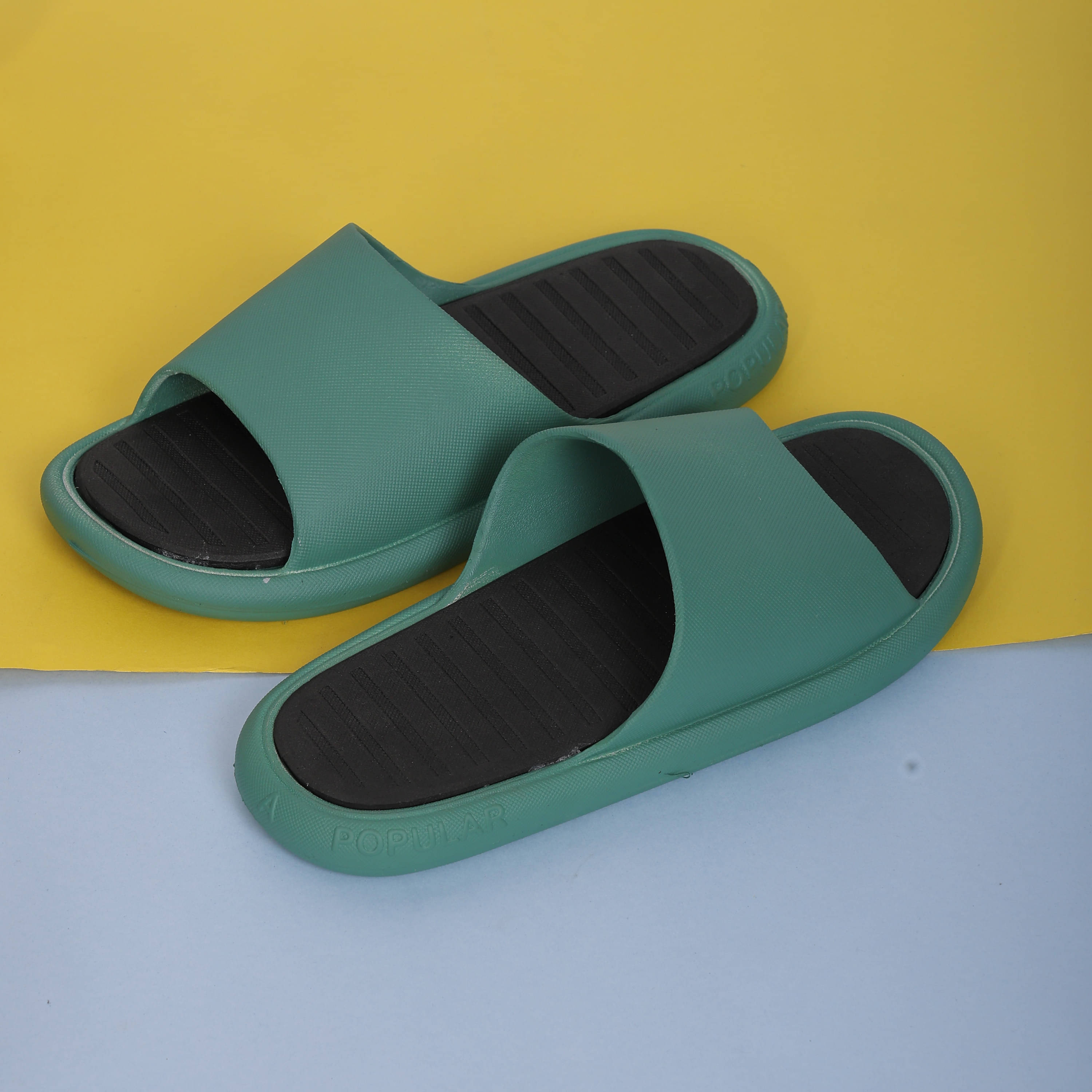     			Guardian Green Men's Slide Flip Flop