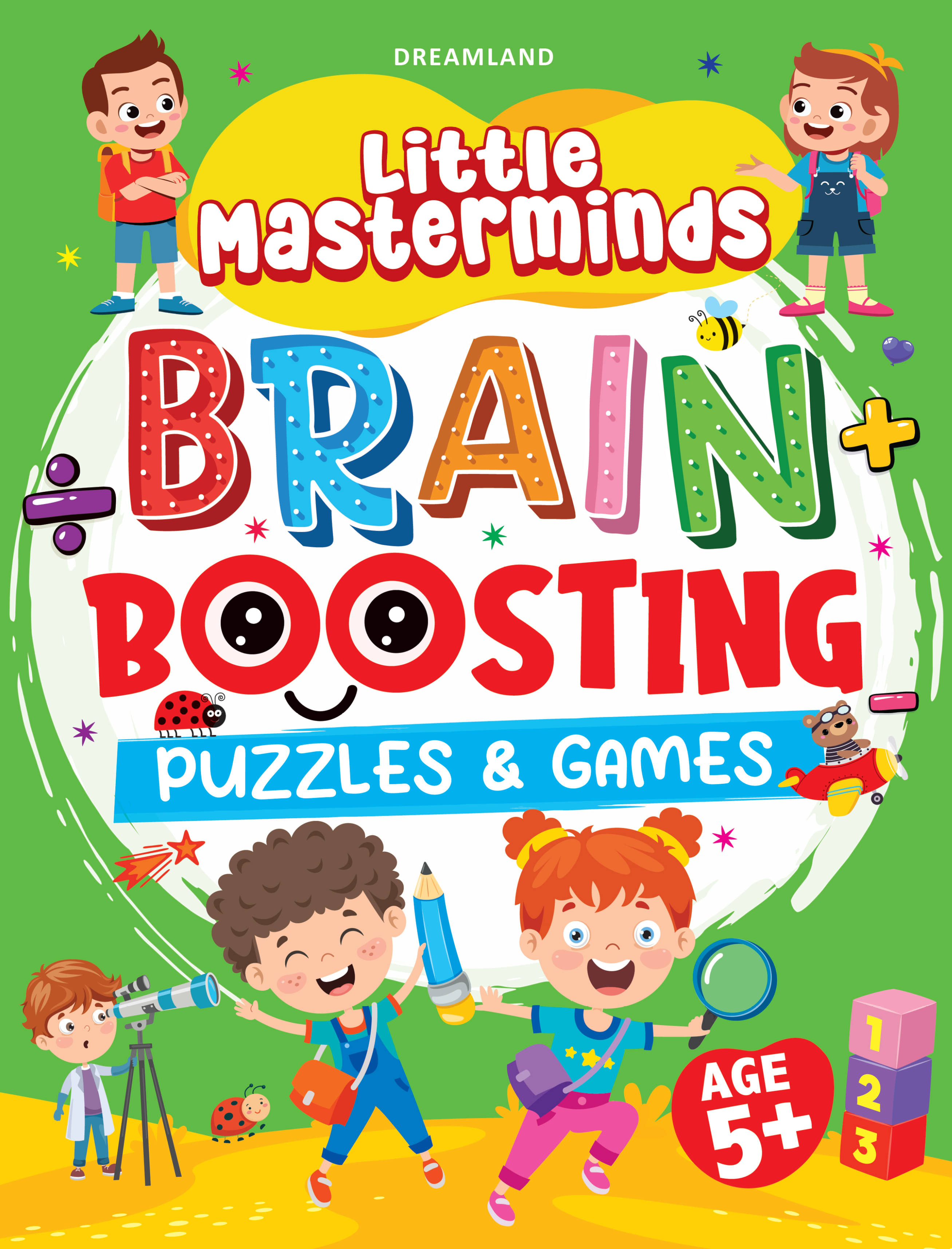 Little Masterminds: Brain Boosting Puzzles & Games Activity Book for Kids Age 5 and Up Little Masterminds: Brain Boosting Puzzles & Games Activity Book for Kids Age 5 and Up