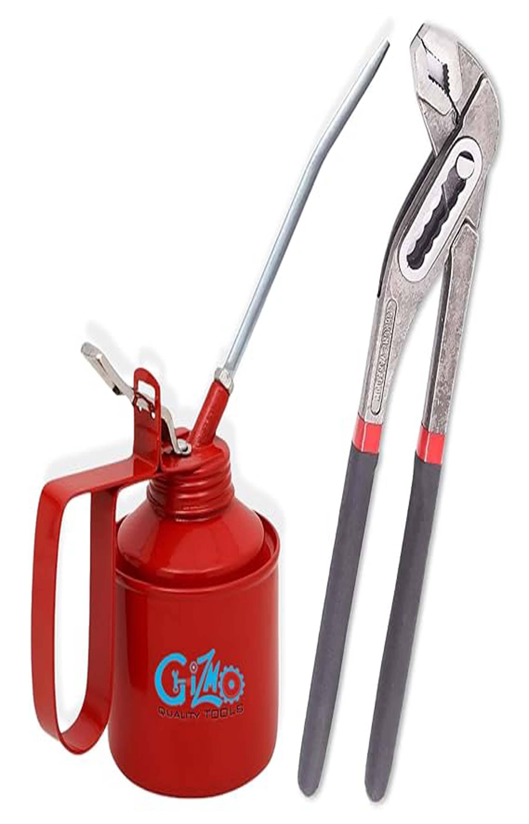     			MS AGROTECH Hand Tool Kit For Home; Tool Kit For Home Use Multipurpose With Water Pump Plier & Oil Can 1/4 Pint; Hand Tool Kit for Repairing, DIY, Auto Repairs, Car & Bike