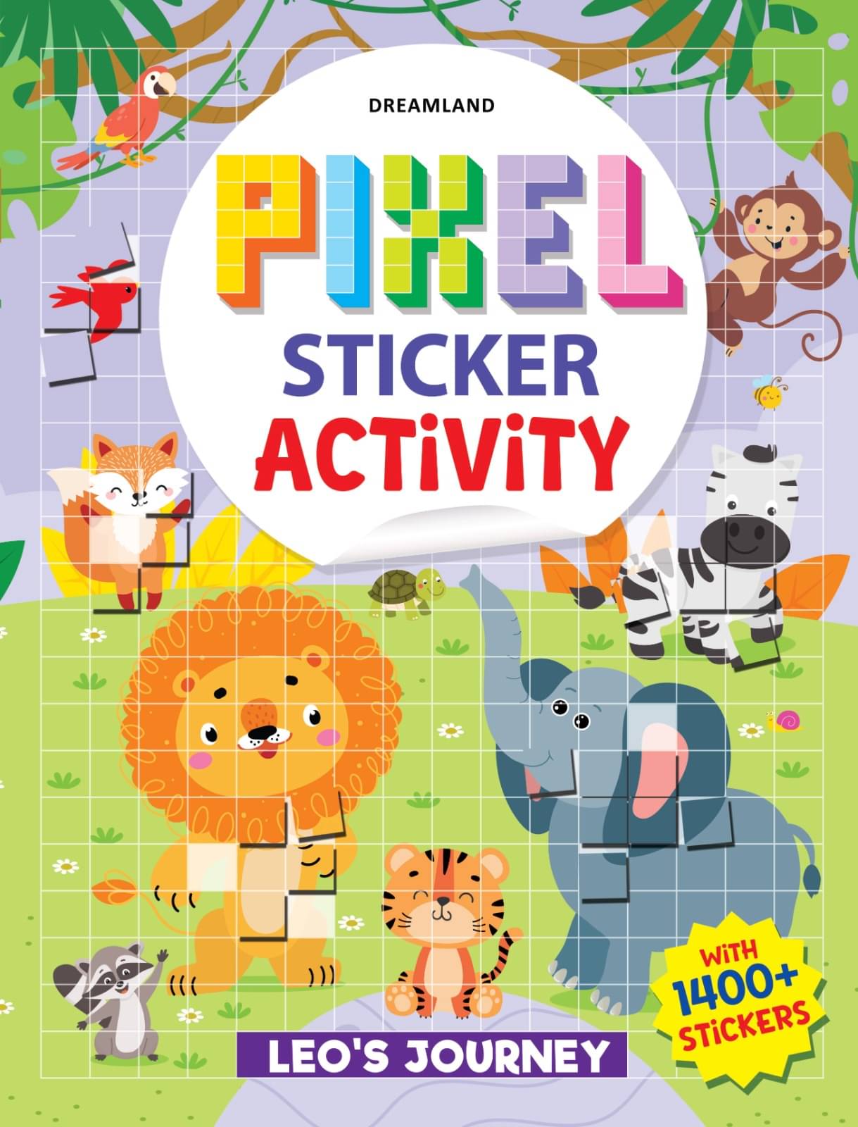 Pixel Sticker Activity Book: Leo's Journey – Over 1,400 Stickers for Kids Age 4+ | Adventure-Themed Pixel Art, Sticker Puzzles Pixel Sticker Activity Book: Leo's Journey – Over 1,400 Stickers for Kids Age 4+ | Adventure-Themed Pixel Art, Sticker Puzzles
