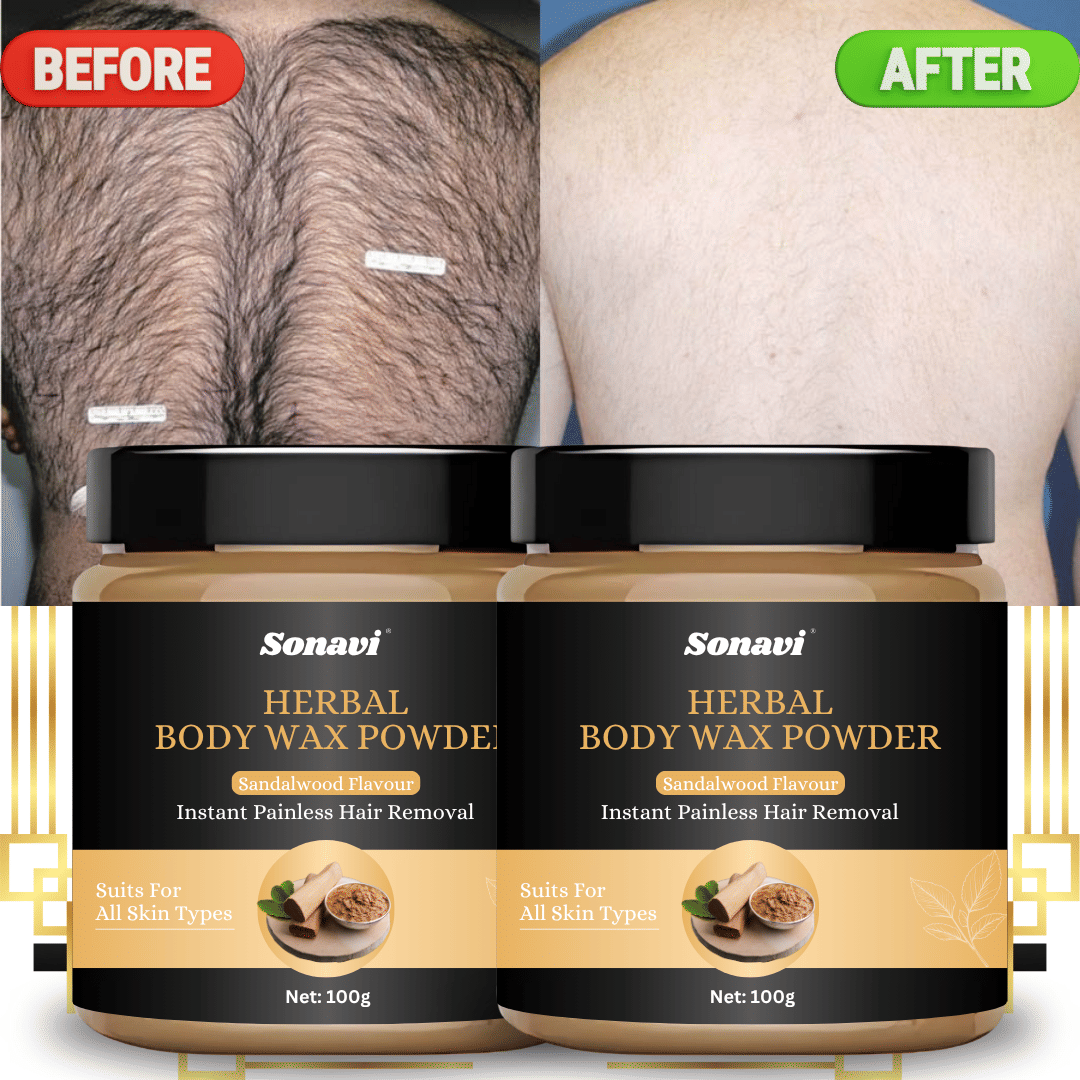 Sonavi Natural Hair Removal Powder for Men 200 ( Pack of 2 )