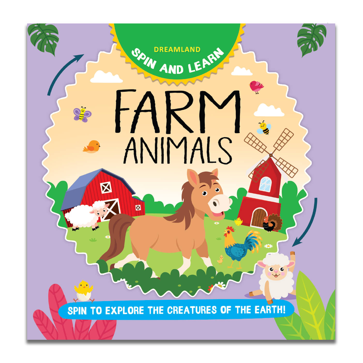 Spin and Learn Farm Animals: A Fun and Interactive Activity Book with Spinning Dial for Kids Ages 2–6 Spin and Learn Farm Animals: A Fun and Interactive Activity Book with Spinning Dial for Kids Ages 2–6