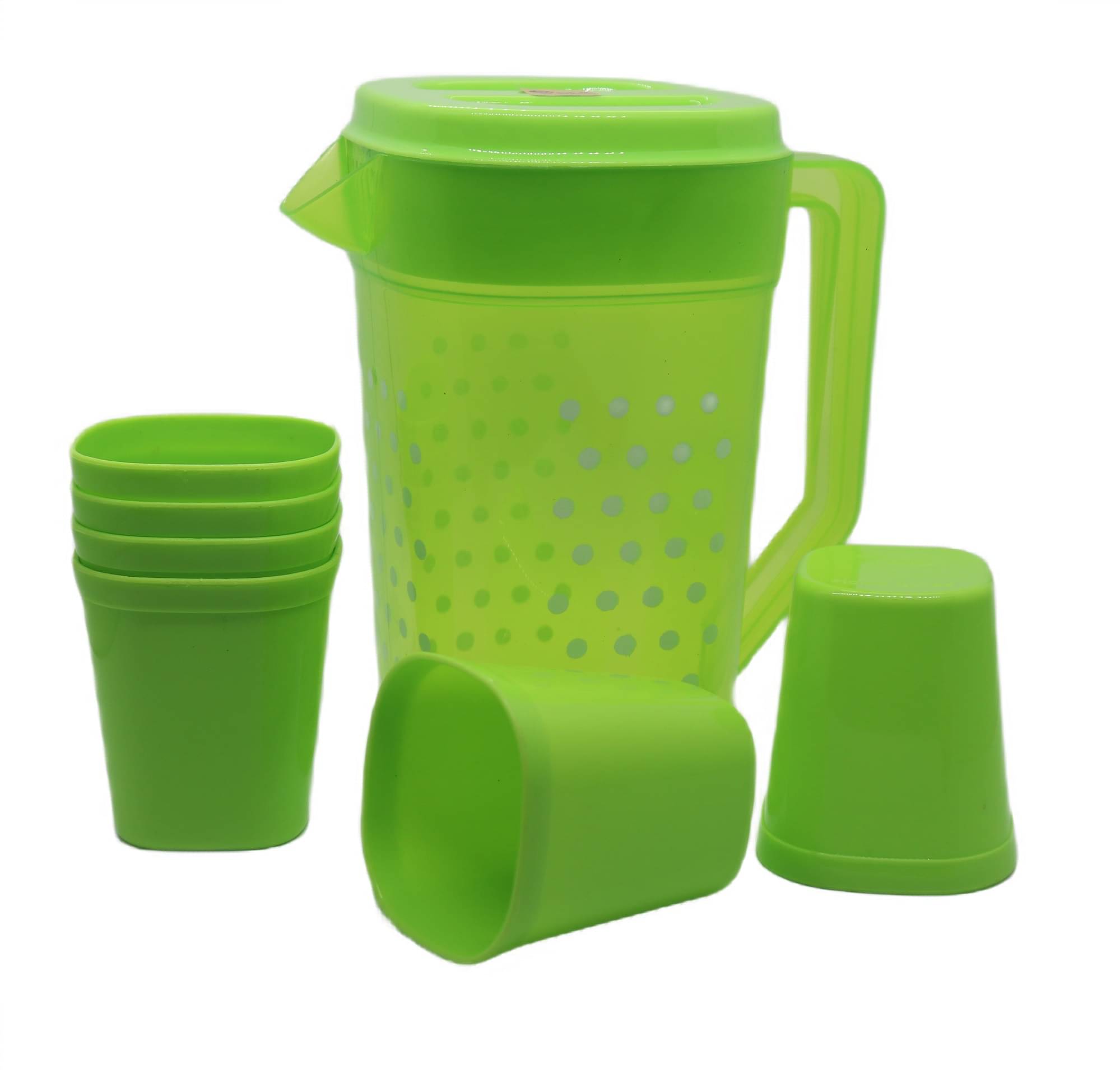     			YUIOP Plastic Jugs 1500 mL Light Green