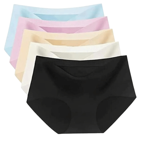     			zqwint Pack of 5 Cotton Lycra Hipster For Women ( Multicolor )