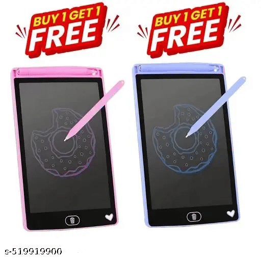 8.5 Inch LCD Writing Tablet for Kids – Digital Drawing & Doodle Pad | Educational Reusable Graphics Slate (Pack of 2, Multicolor) 8.5 Inch LCD Writing Tablet for Kids – Digital Drawing & Doodle Pad | Educational Reusable Graphics Slate (Pack of 2, Multicolor)