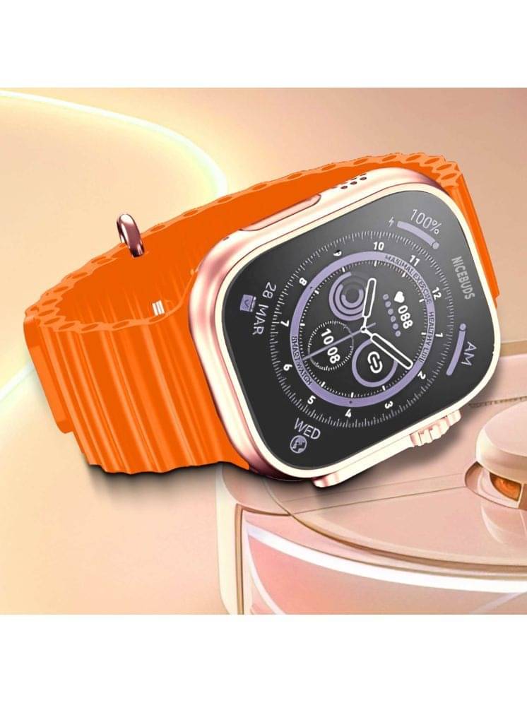 AMOLED BT Calling Smart Watch with Silicone Strap Upto 1-2 days Backup     			AMOLED BT Calling Smart Watch with Silicone Strap Upto 1-2 days Backup
