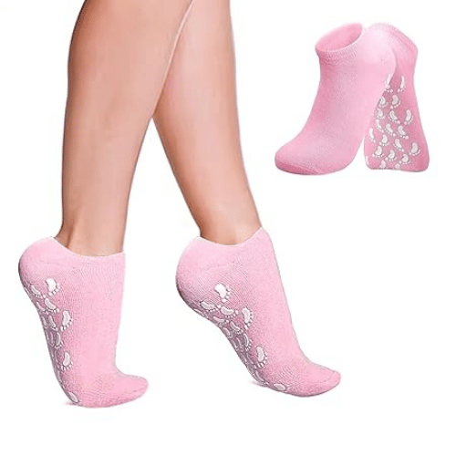 BECKONMART Pack of 2 Women's Cotton Blend Anti-Skid ( Pink ) BECKONMART Pack of 2 Women's Cotton Blend Anti-Skid ( Pink )