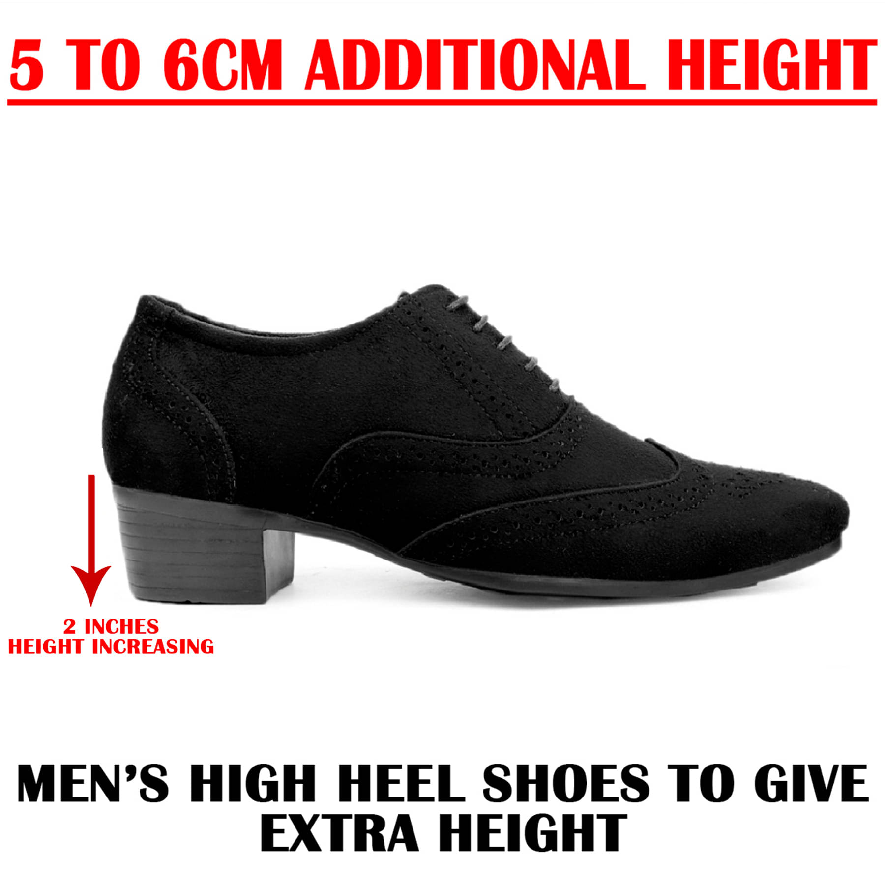 BXXY Black Men's Brogue Formal Shoes BXXY Black Men's Brogue Formal Shoes