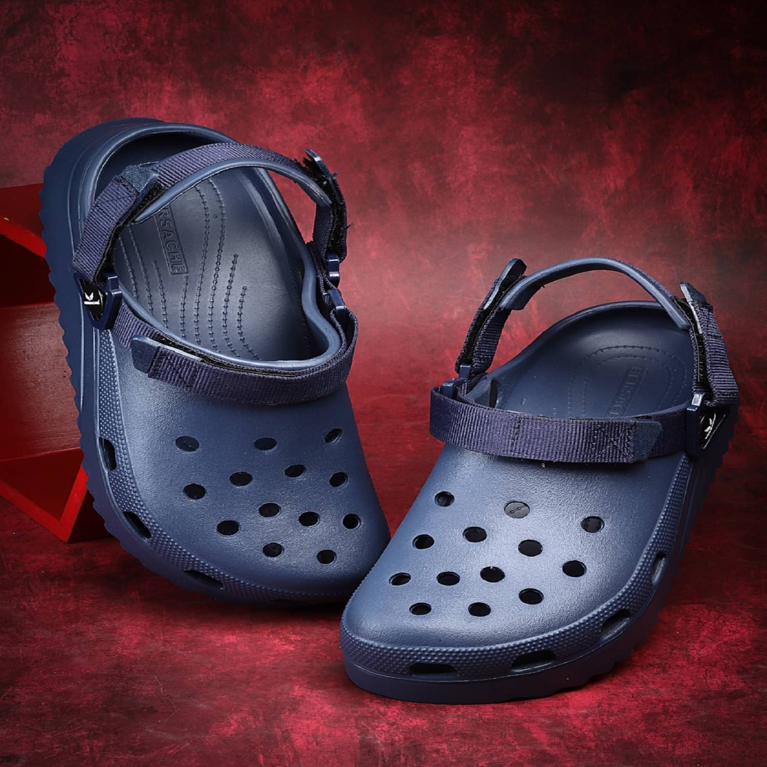     			Bersache Blue Men's Slide Flip Flop