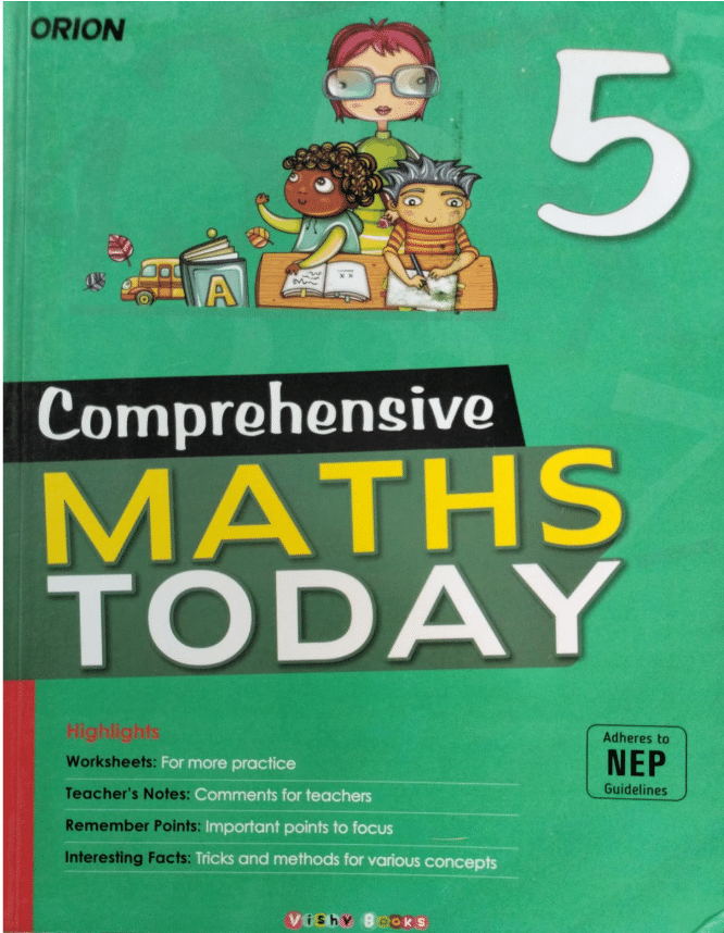     			COMPREHENSIVE MATHS TODAY CLASS 5