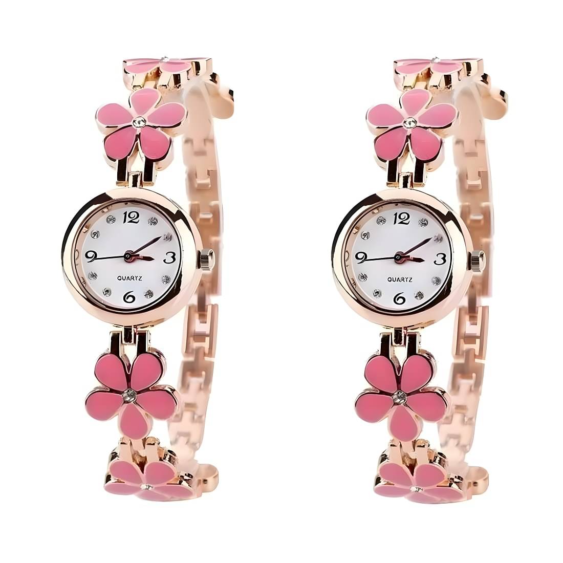     			Cosmic Pink Metal Analog Womens Watch
