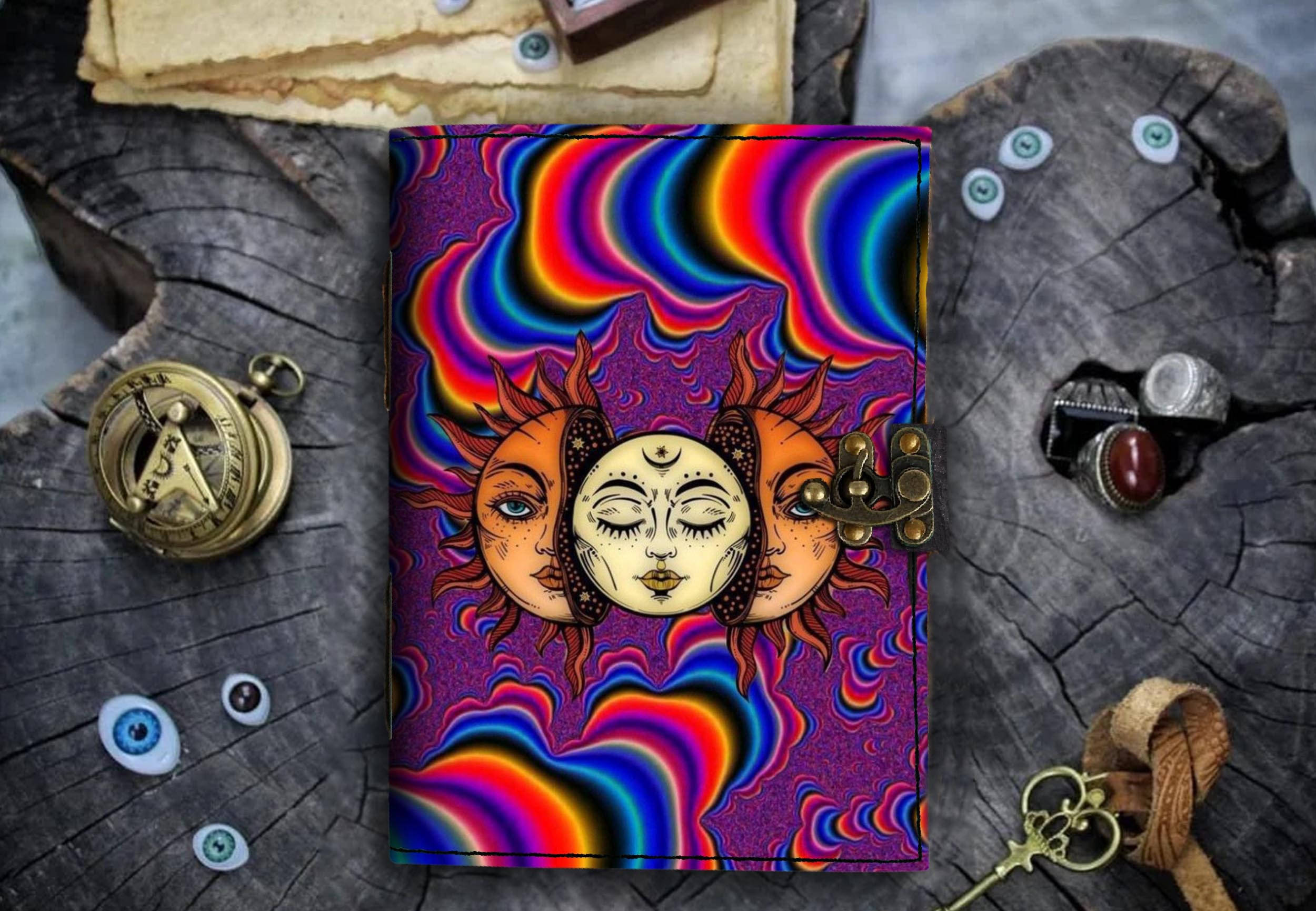     			DI-KRAFT HANDCRAFTED DESIGNER REXGIN JOURNAL A5 Journal UNRULED 200 Pages (MULTICOLOR06)