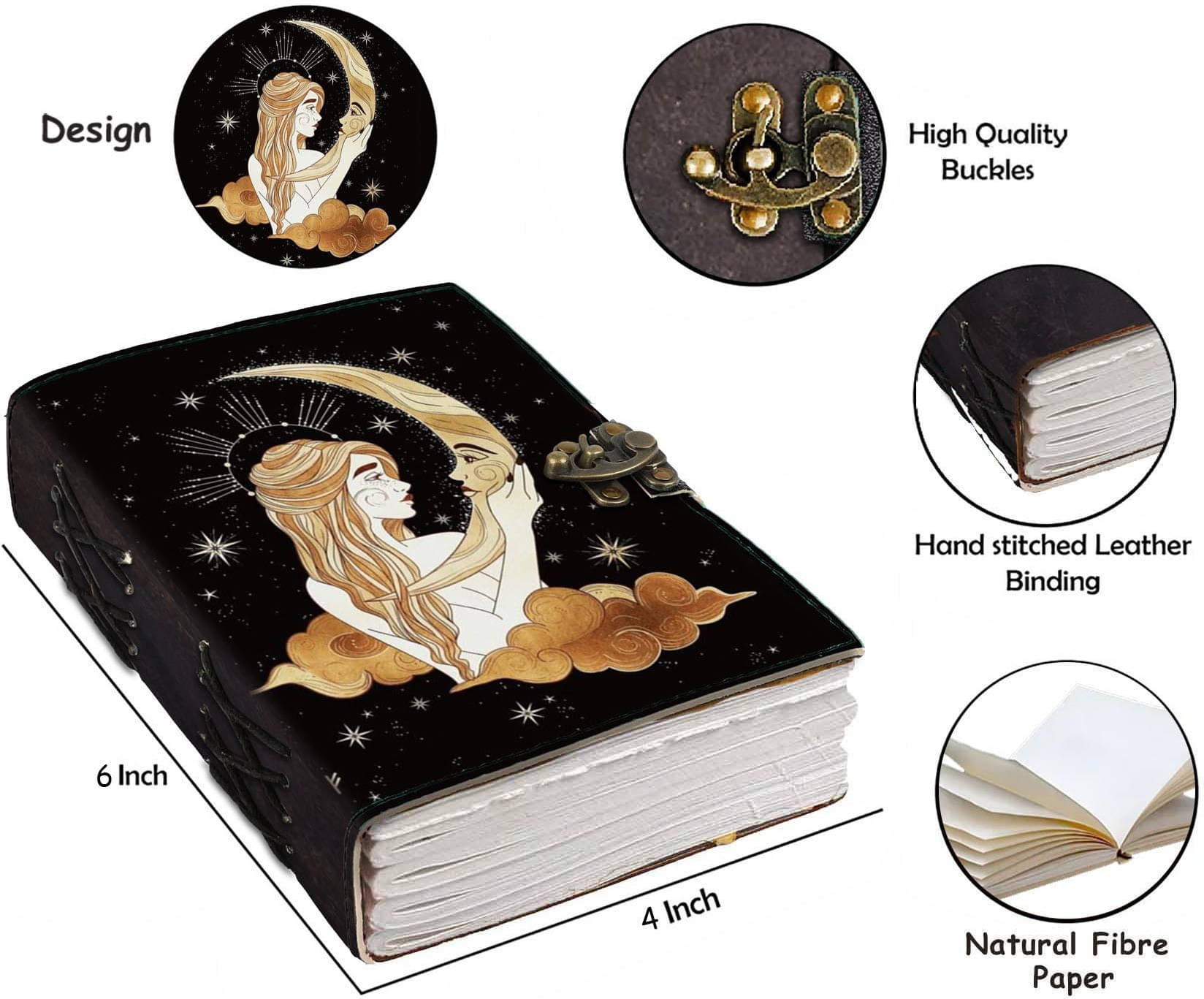    			DI-KRAFT HANDCRAFTED DESIGNER REXGIN JOURNAL A5 Journal UNRULED 200 Pages (MULTICOLOR32)