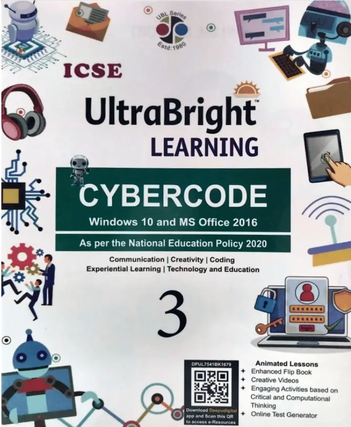 ICSE UltraBright LEARNING CYBERCODE CLASS 3 ICSE UltraBright LEARNING CYBERCODE CLASS 3