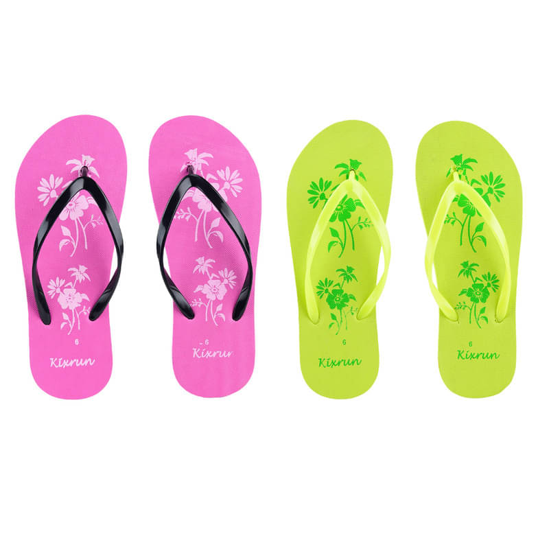     			KIXRUN FASHION Green Women's Daily Slipper