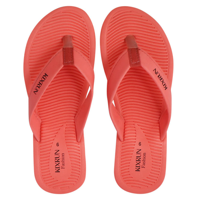     			KIXRUN FASHION Orange Women's Daily Slipper