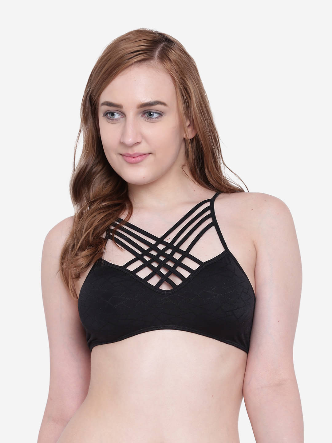     			La Intimo Pack of 1 Polyester Lightly Padded Everyday Bra For Women ( Black )