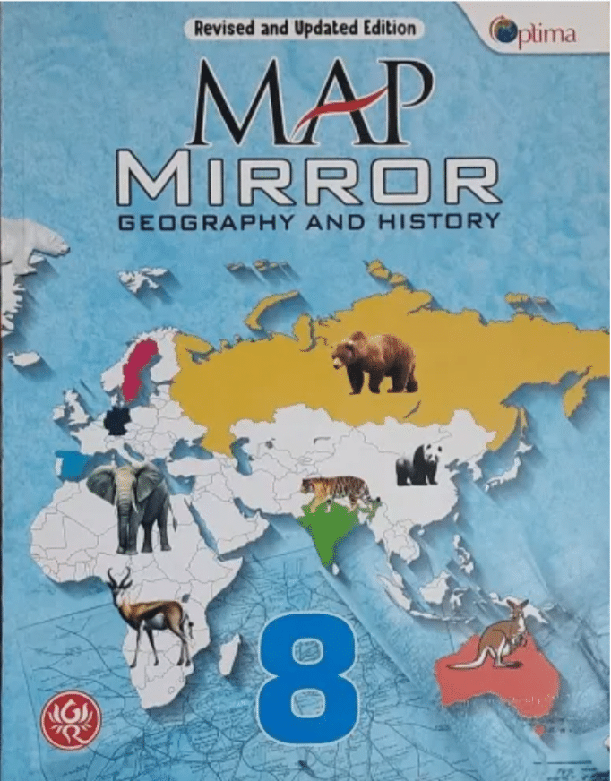    			MAP MIRROR GEOGRAPHY AND HISTORY CLASS 8
