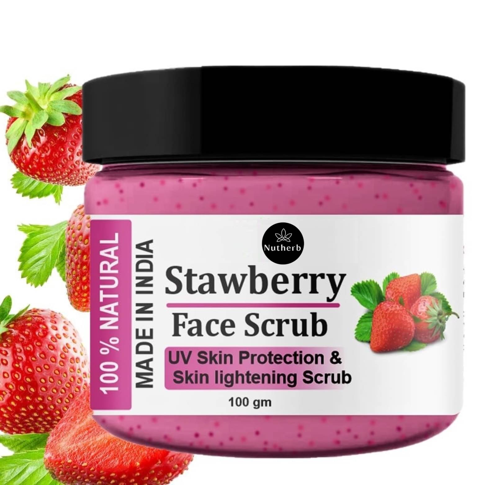    			NUTHERB Anti-acne & Pimples Facial Scrub For Men & Women ( Pack of 1 )
