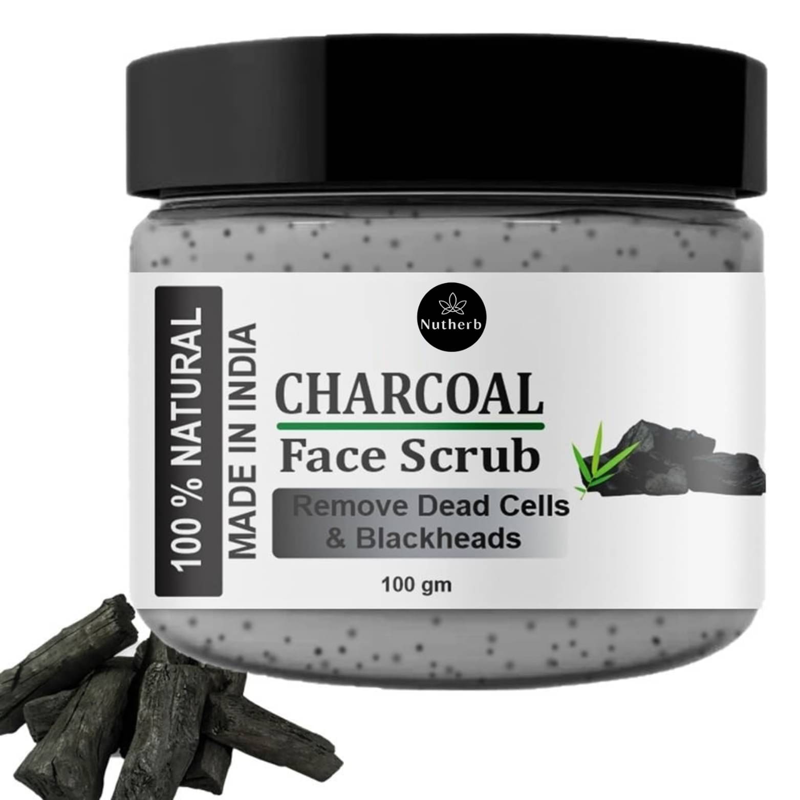     			NUTHERB Anti-acne & Pimples Facial Scrub For Men & Women ( Pack of 1 )