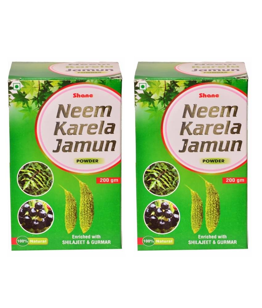     			Rikhi Shane Neem Karela Jamun Powder 200 gm Pack Of 2