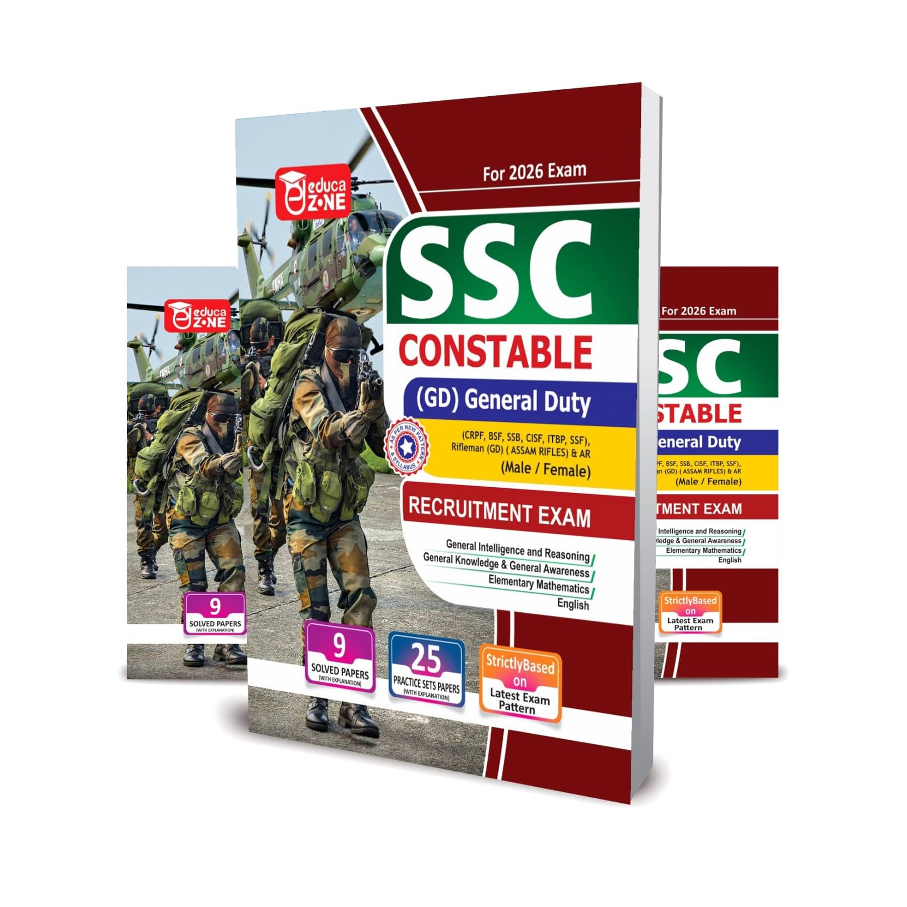     			SSC GD Constable Practise Sets Book For 2026 Exam